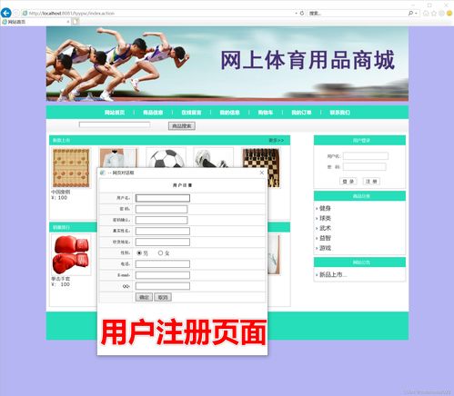 基于java web的体育用品销售系统